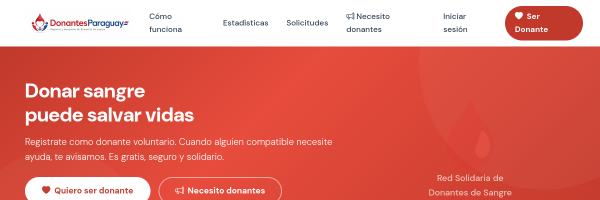 Donantes Paraguay